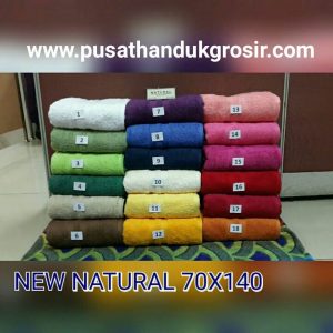 Handuk Natural Polos 70x140